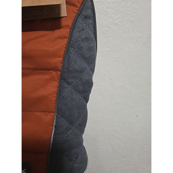 Eddie Bauer Dog Vest/Coat/Jacket Brown Grey Fleece Lined Size Small 12-20 Lbs Ne - Picture 3 of 11